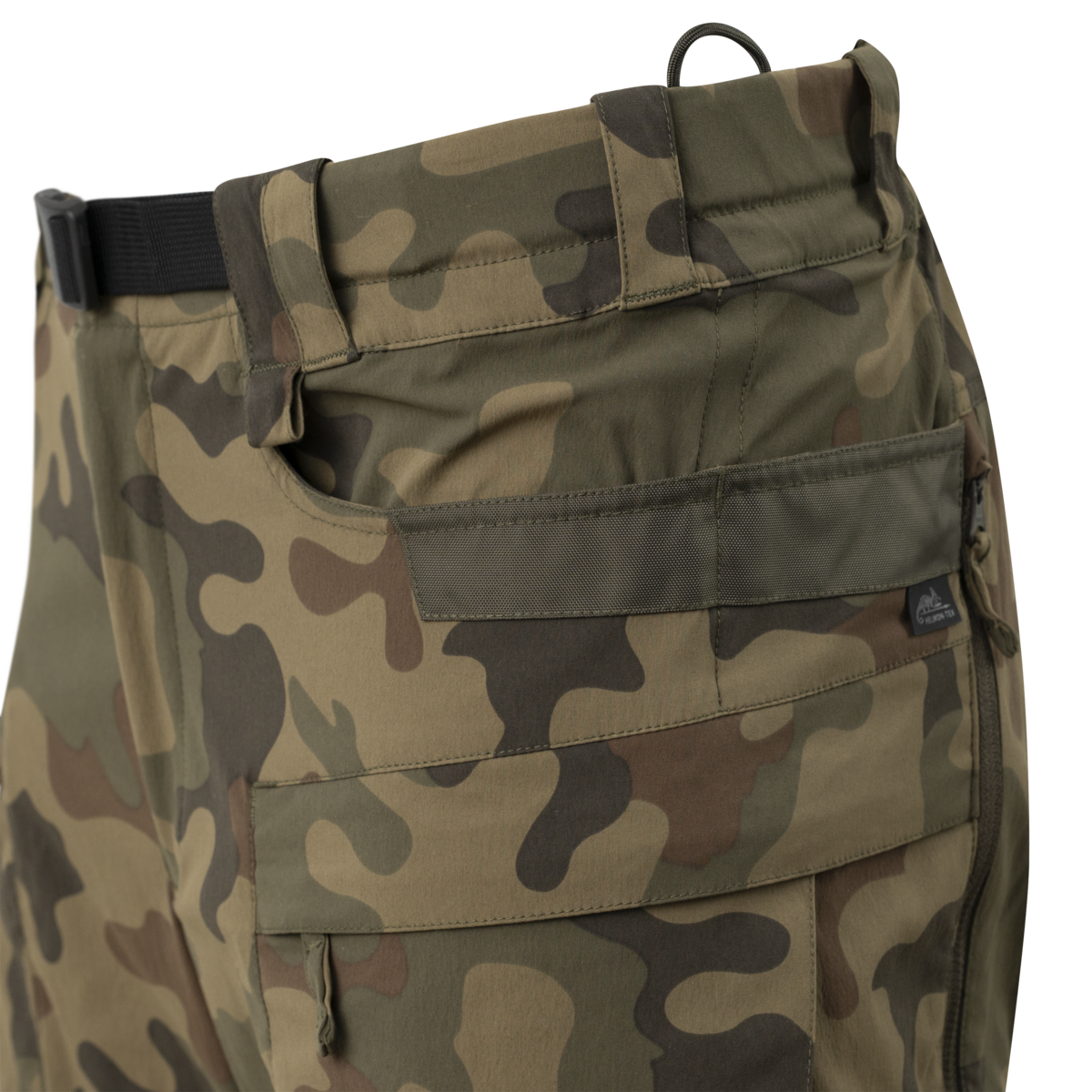 Pantaloni Softshell Helikon-Tex Trooper Woodland Ventilație Laterală