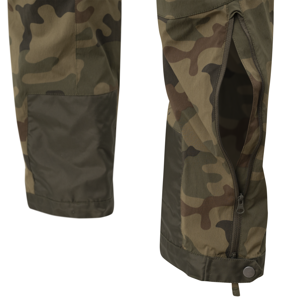 Pantaloni Softshell Helikon-Tex Trooper Woodland Ventilație Laterală
