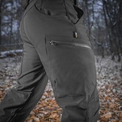 Pantaloni Softshell Iarnă M-Tac - Black: Rezistență și Confort