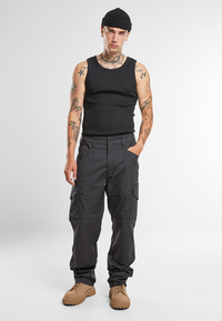 Pantaloni Tactical Ripstop Negru Brandit - Rezistenta pentru Teren