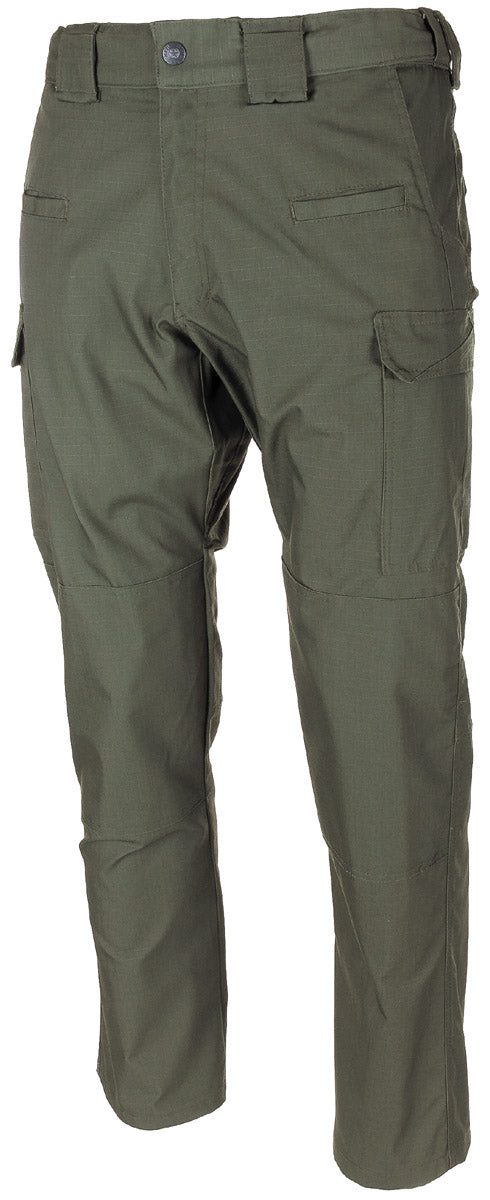 Pantaloni Tactici Attack Oliv MFHProfessional - Teflon, Rip Stop