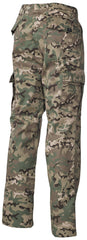 Pantaloni Tactici BDU operation-camo MFH - Fermoar, Talie ajustabilă