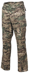 Pantaloni Tactici BDU operation-camo MFH - Fermoar, Talie ajustabilă