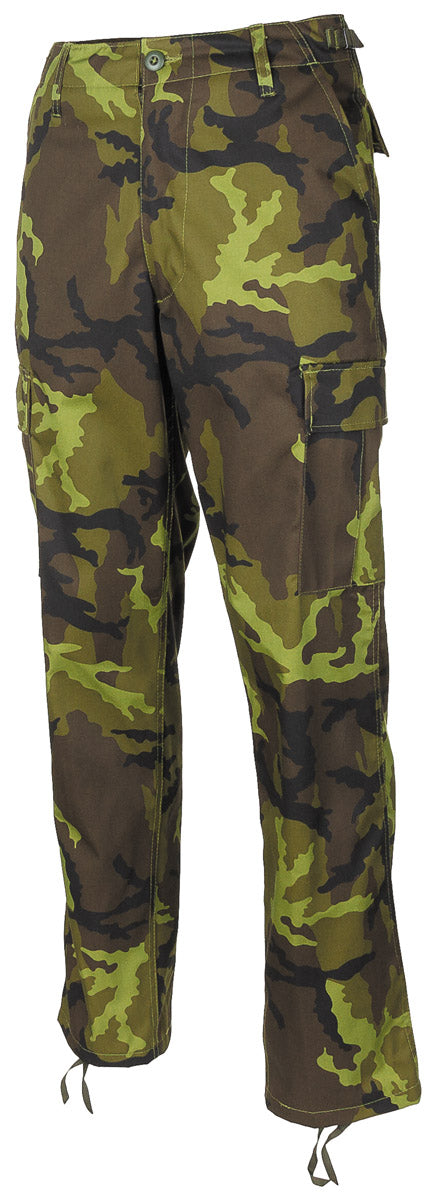 Pantaloni Tactici BDU US M95 CZ Camo MFH - Talie Ajustabilă, 6 Buzunare
