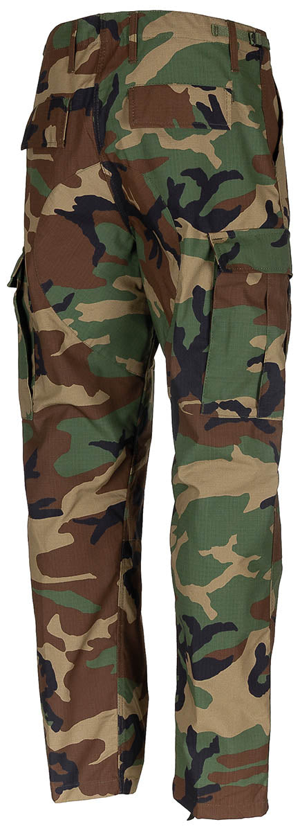 Pantaloni Tactici BDU US Woodland MFH - Rip Stop, 6 Buzunare