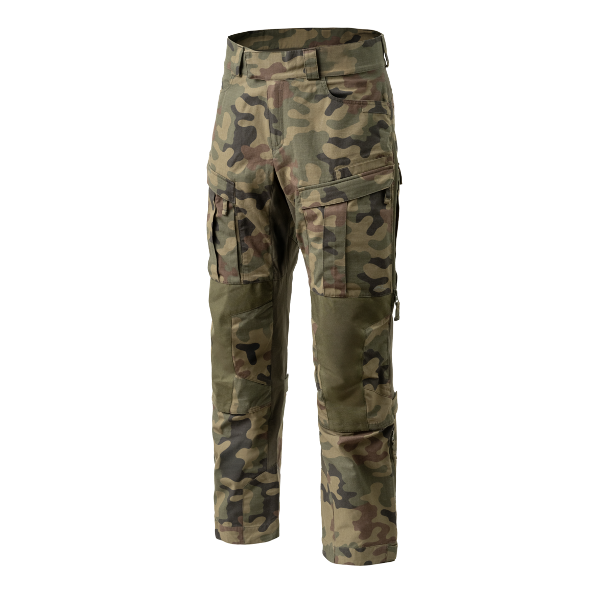 Pantaloni Tactici Helikon-Tex MCDU NyCo Ripstop Woodland