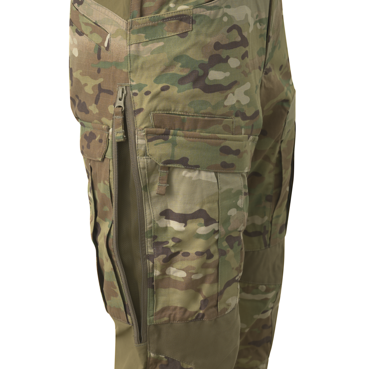Pantaloni Tactici Helikon-Tex MCDU NyCo Ripstop Woodland