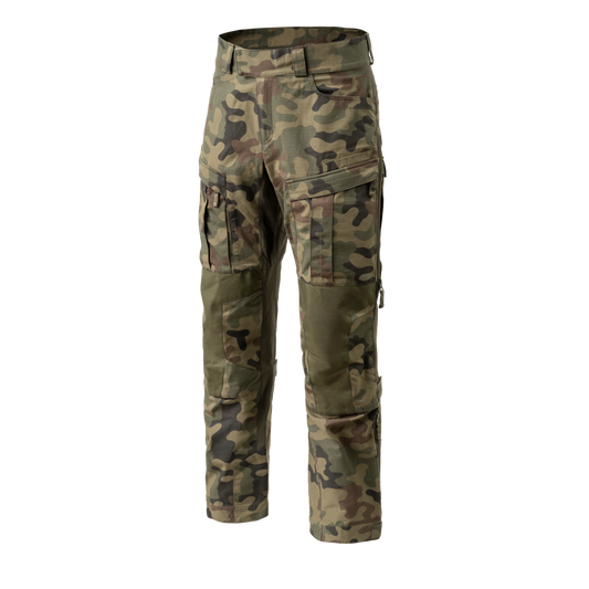 Pantaloni Tactici Helikon-Tex MCDU NyCo Ripstop Woodland