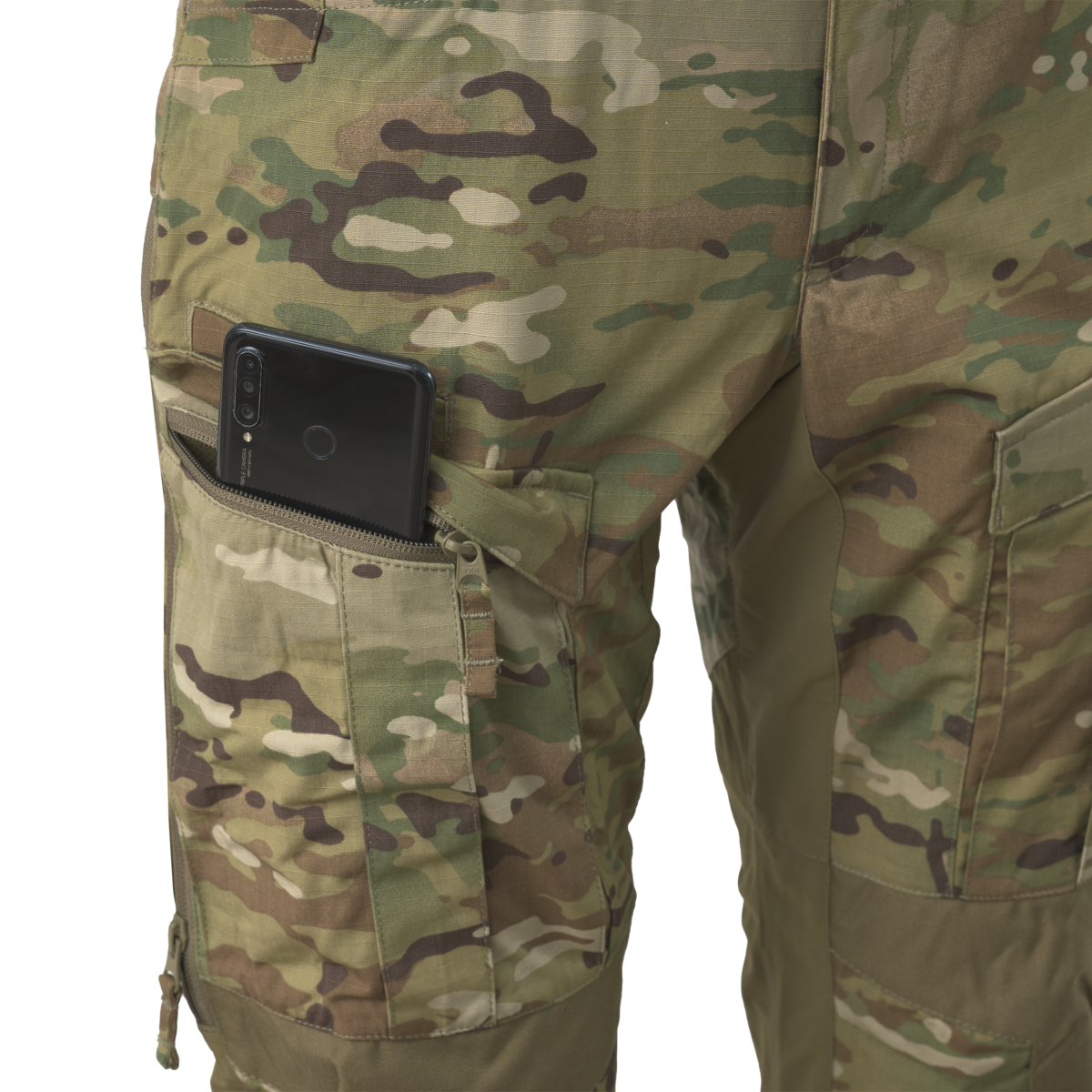 Pantaloni Tactici Helikon-Tex MCDU NyCo Ripstop Woodland