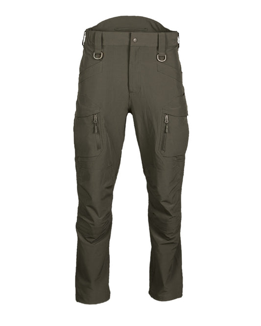 Pantaloni Tactici Mil-Tec Assault – 92% Poliester, 8% Elastan, Ranger Green