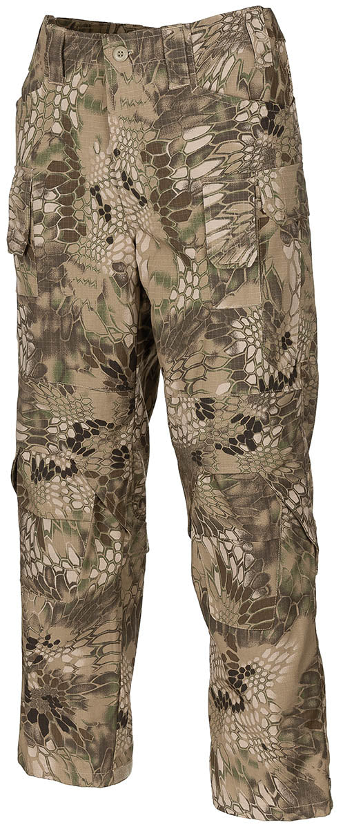 Pantaloni Tactici Mission snake FG MFHProfessional - Ripstop, Fly Nasturi