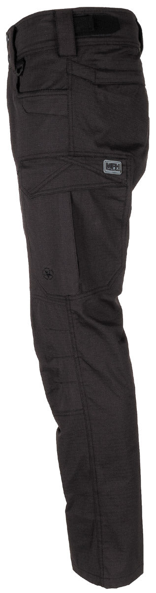 Pantaloni Tactici "Storm" Negru MFHProfessional - Rip Stop, Fermoare YKK