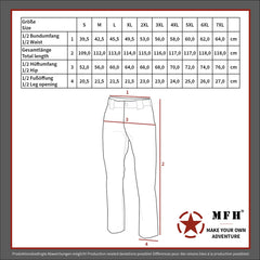 Pantaloni Tactici US BDU Woodland MFH - Talie Ajustabilă, 6 Buzunare