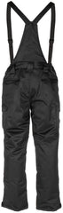 Pantaloni Termici Polar Negri MFH - Windproof, Impermeabili