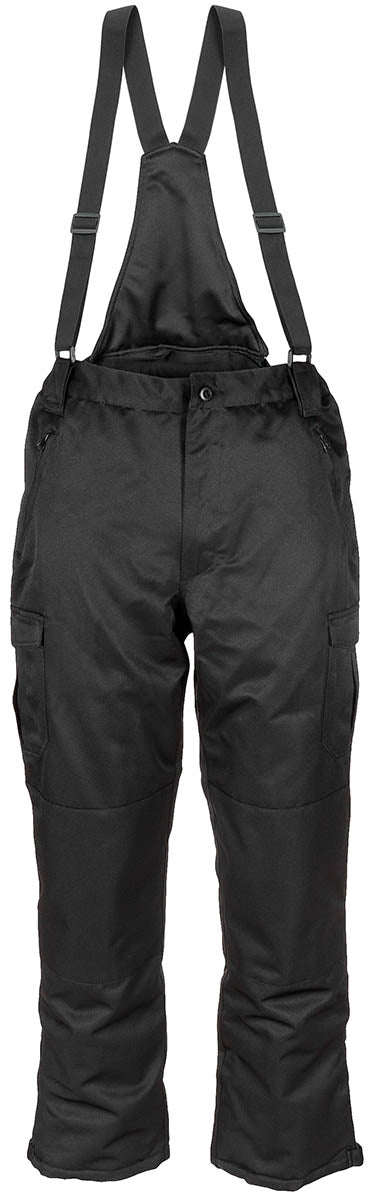 Pantaloni Termici Polar Negri MFH - Windproof, Impermeabili