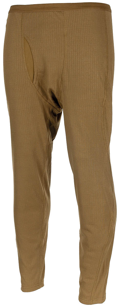 Pantaloni Termici US Level II GEN III Coyote MFHProfessional - Respirabili, Structură Fleece