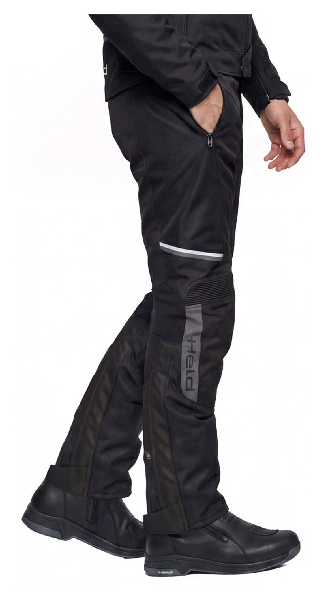 Pantaloni Textil Moto Amalfi 2 Base - Respirabili, Protecție Nivel 2