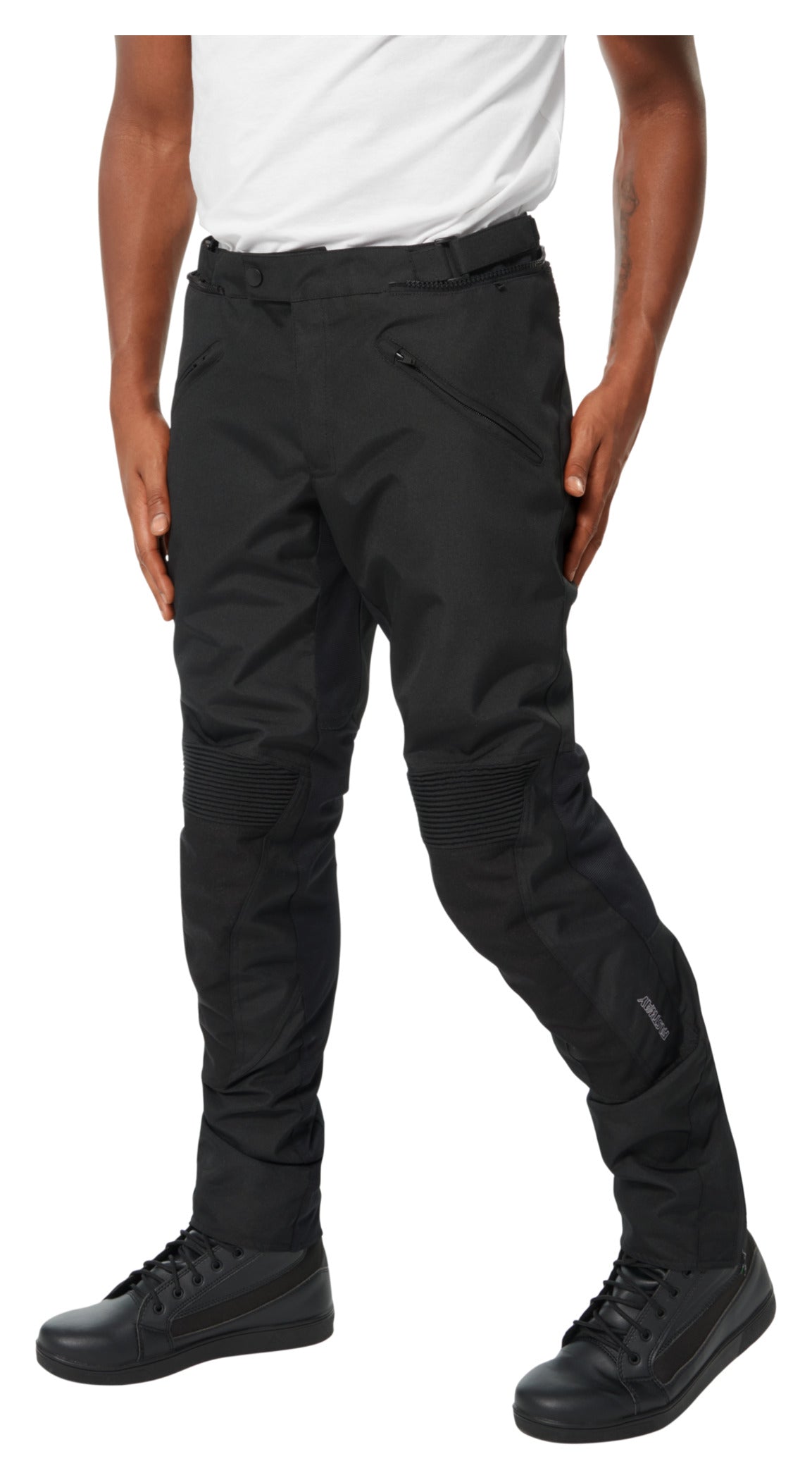 Pantaloni Textil Moto Fastway T-2205 Bărbați - Slim Fit, Protecții Nivel 2