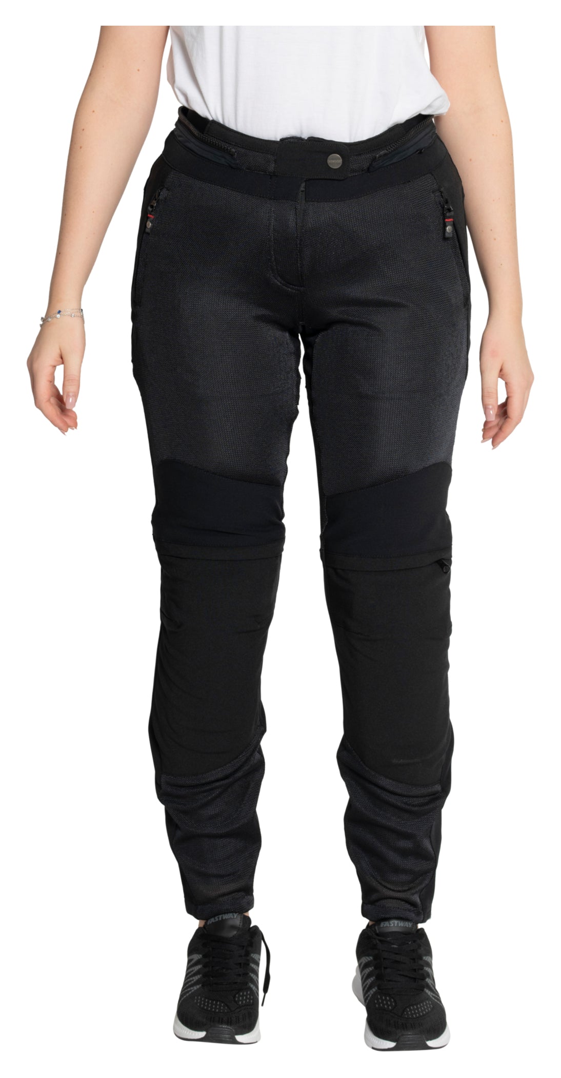Pantaloni Textil Moto Femei Vanucci VAT-1 - Aerisiți și Elastici