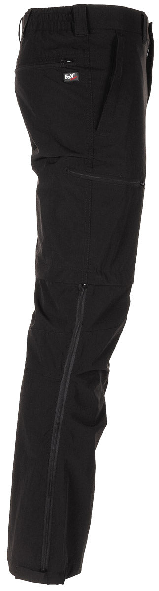 Pantaloni Trekking Rachel Negru FoxOutdoor - Respirabili, T-Zip