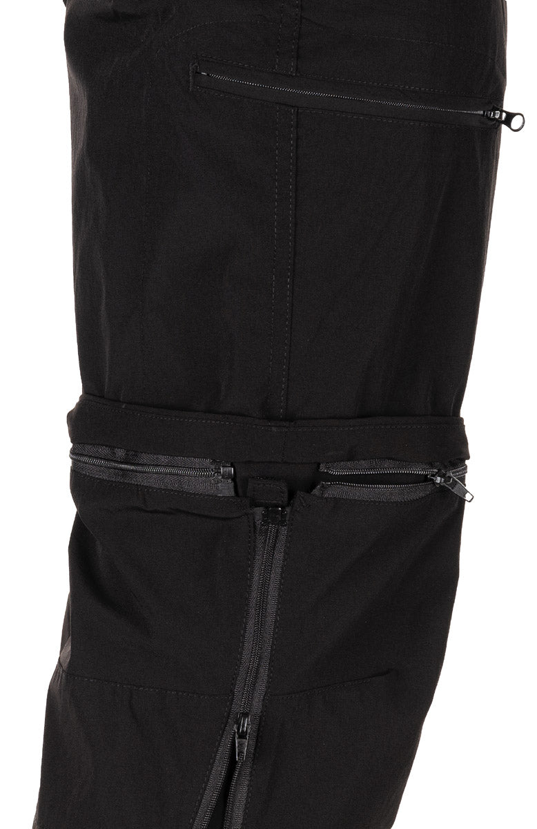 Pantaloni Trekking Rachel Negru FoxOutdoor - Respirabili, T-Zip