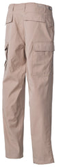 Pantaloni US BDU Khaki MFH - Ripstop, Talie Ajustabilă