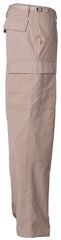Pantaloni US BDU Khaki MFH - Ripstop, Talie Ajustabilă