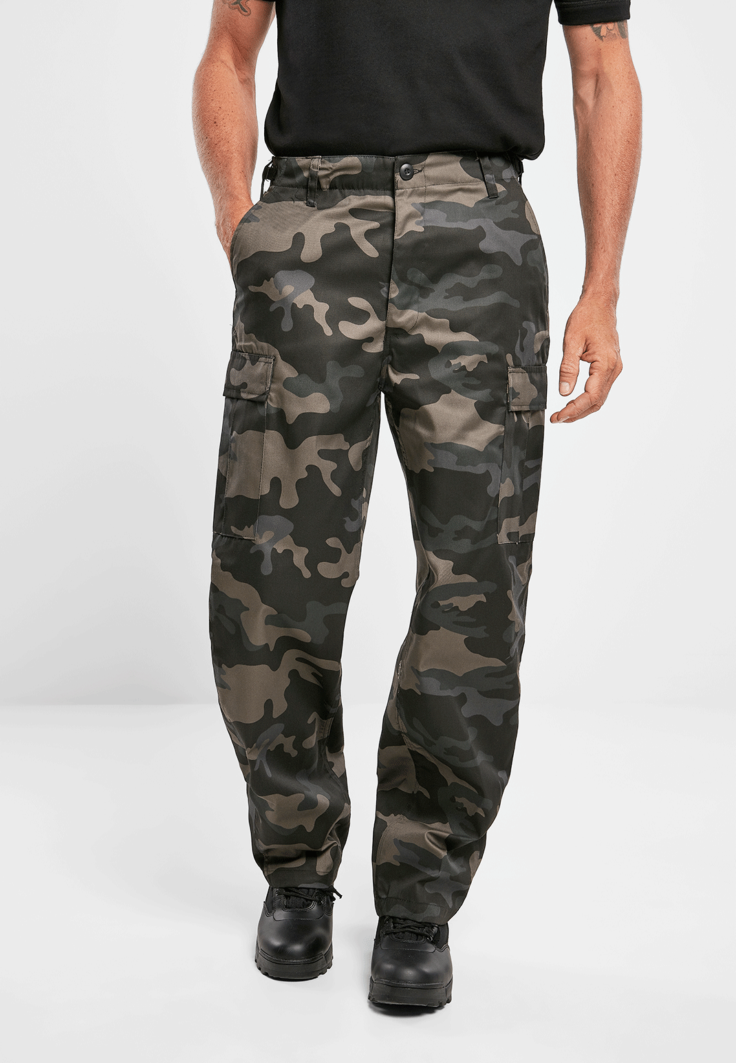 Pantaloni US Ranger Dark Camo Brandit - Durabilitate Certificată