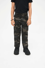Pantaloni US Ranger Dark Camo Copii Brandit - Aventura si Durabilitate