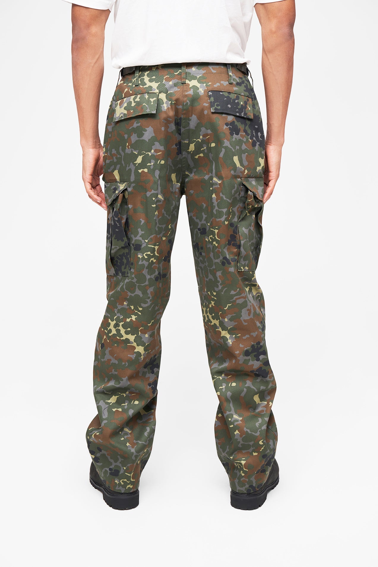 Pantaloni US Ranger Flecktarn Brandit - Rezistență Superioară