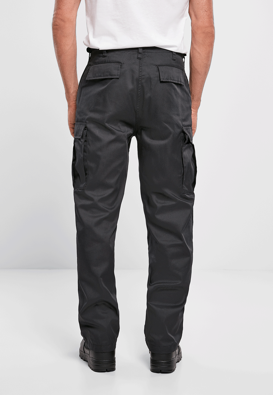 Pantaloni US Ranger Negru Brandit - Durabilitate Tactică