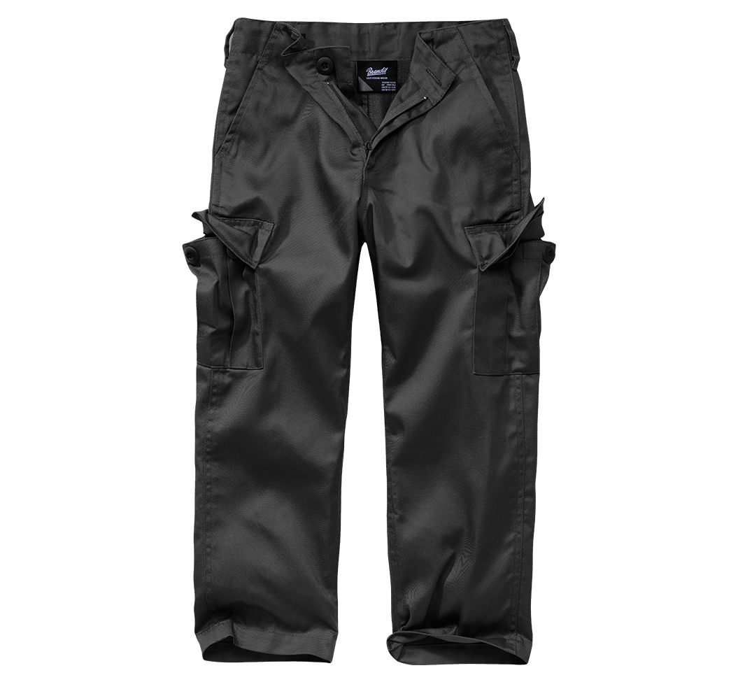 Pantaloni US Ranger Negru Copii Brandit - Aventura Zilnică