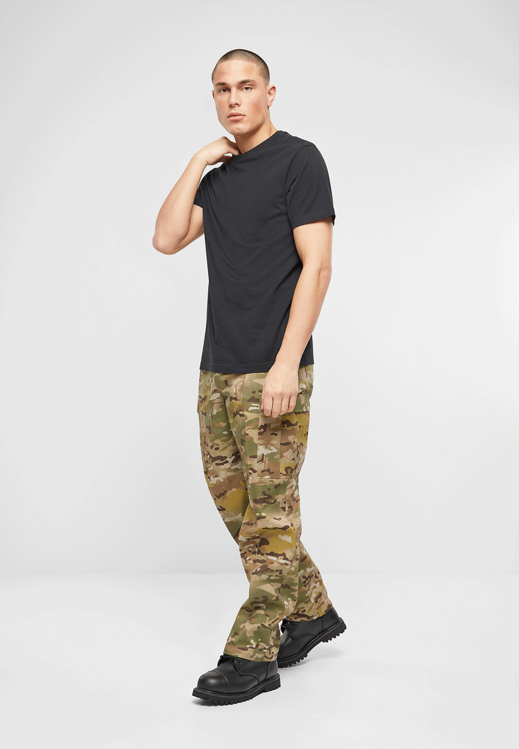 Pantaloni US Ranger Tactical Camo Brandit - Confort Tactic Superior