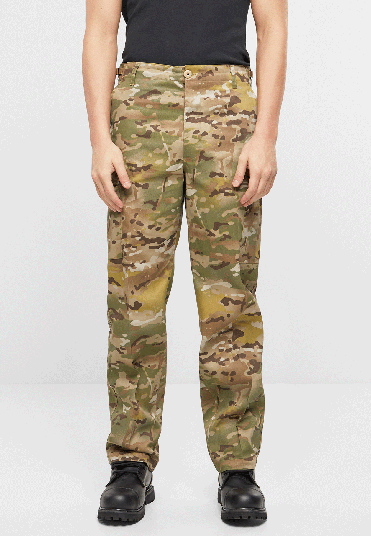 Pantaloni US Ranger Tactical Camo Brandit - Confort Tactic Superior