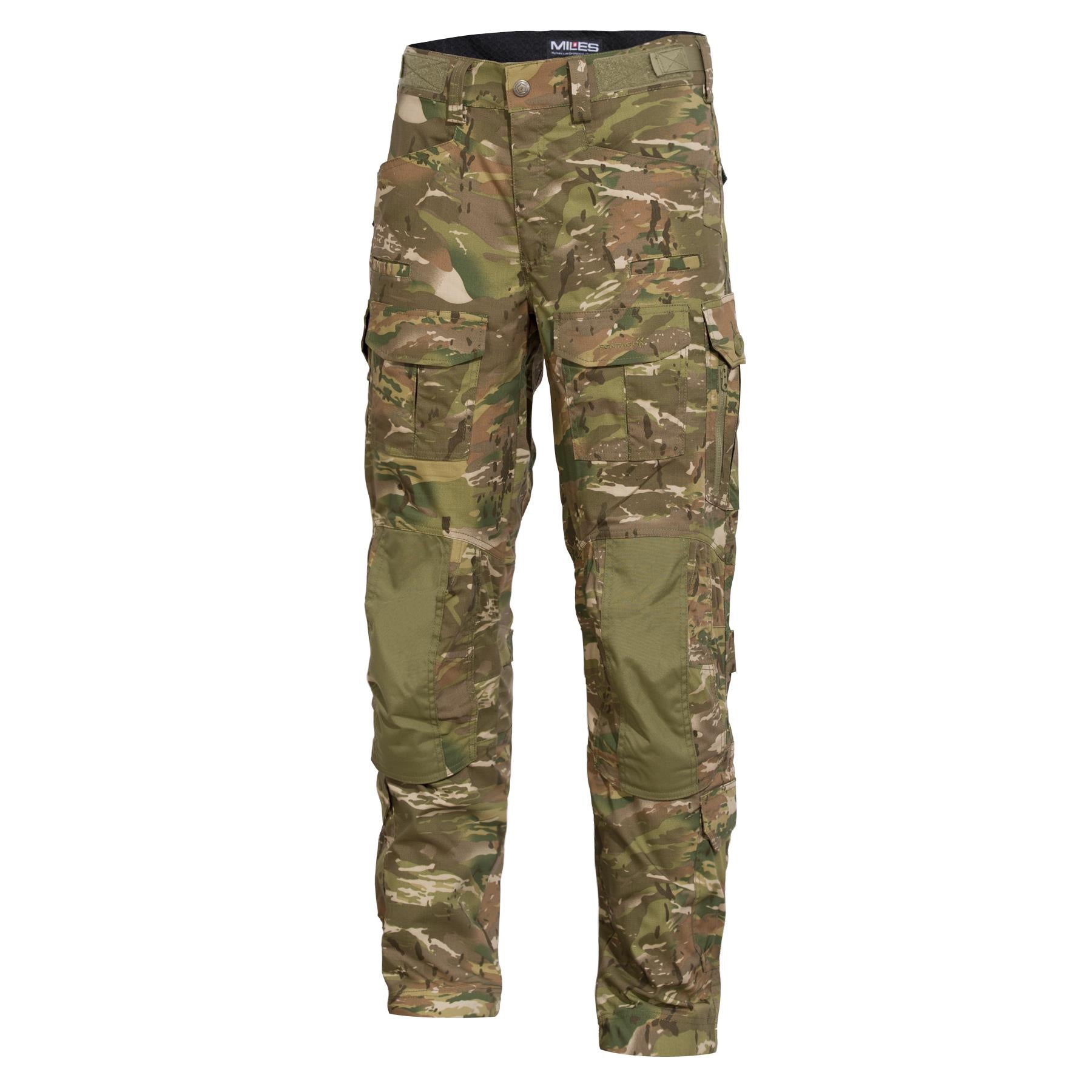 Pantaloni Wolf Pants -Camo Grassman Pentagon Tactical - Performanță și Ventilație Optimă în orice Mediu