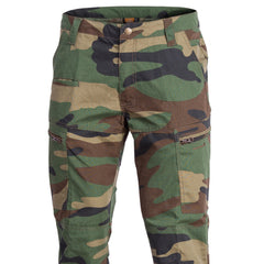 Pantaloni Ypero Pants -Camo Woodland Pentagon Tactical - Performanță și Ventilație Optimă în orice Mediu