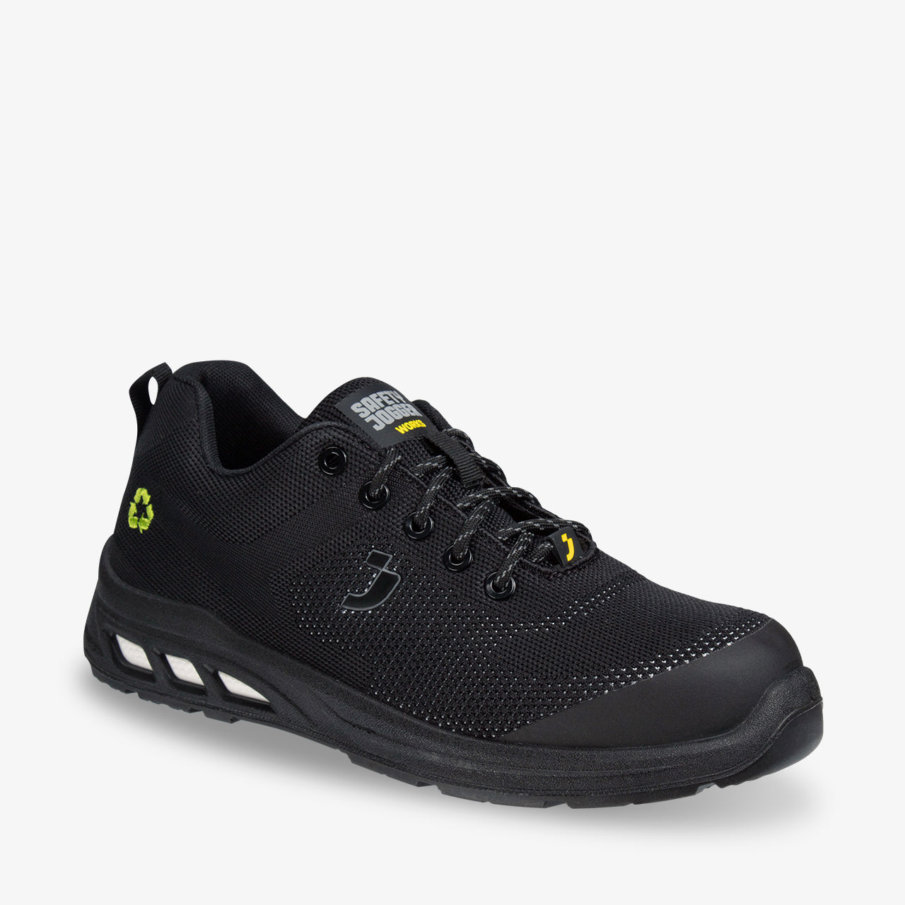 Pantof Ecofitz S1P Low Safety Jogger - Negru