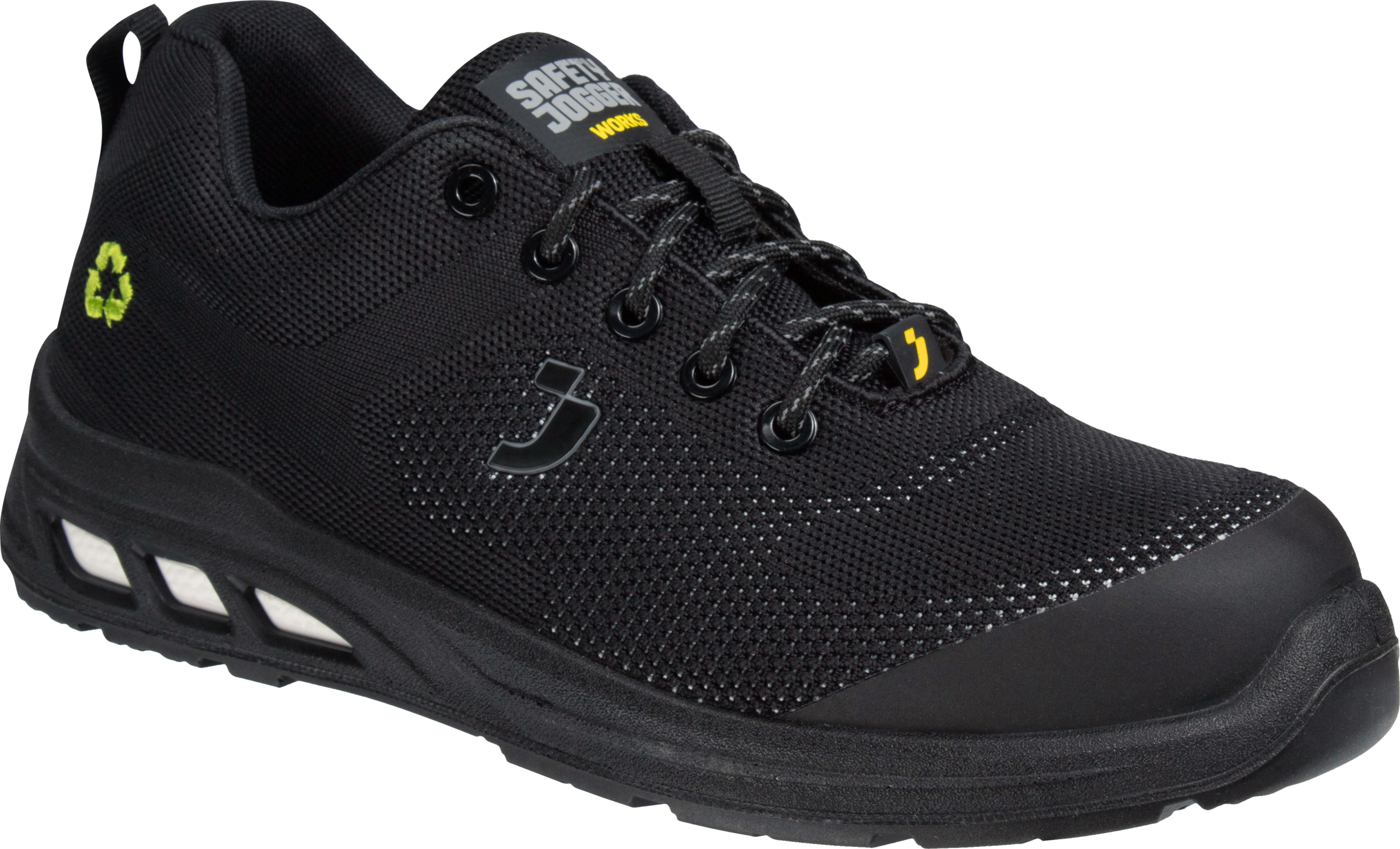Pantof Ecofitz S1P Low Safety Jogger - Negru