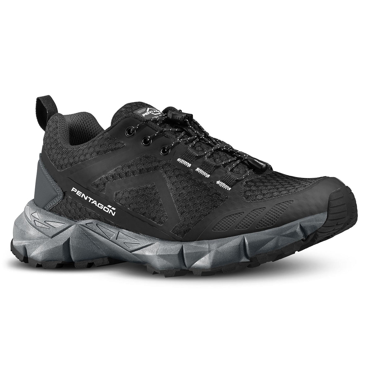 Pantofi Kion Trekking Shoes MK II Stealth Black Pentagon Tactical - Performanță și Ventilație Optima