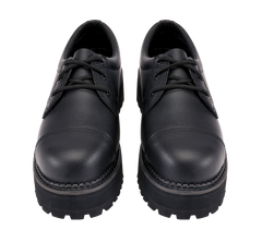 Pantofi Plateau Phantom 3 Eyelet Negru Brandit - Stil Urban Robust