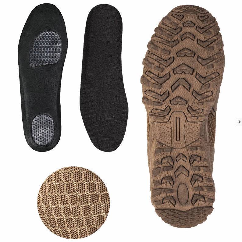 Pantofi Sport Mil-Tec Stil Bundeswehr – branțurile, talpa cu crampoane și detaliu plasă respirabilă