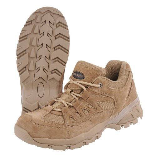 Pantofi Tactici Mil-Tec Squad 2,5 Inch – Piele și Plasă, Coyote