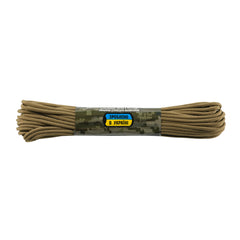 Paracord 550 M-Tac Mil-Spec - Coyote, 15m (Rezistență 270kg)