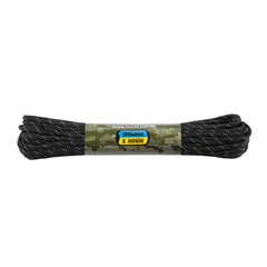 Paracord 550 M-Tac - Negru Reflectorizant, Mil-Spec