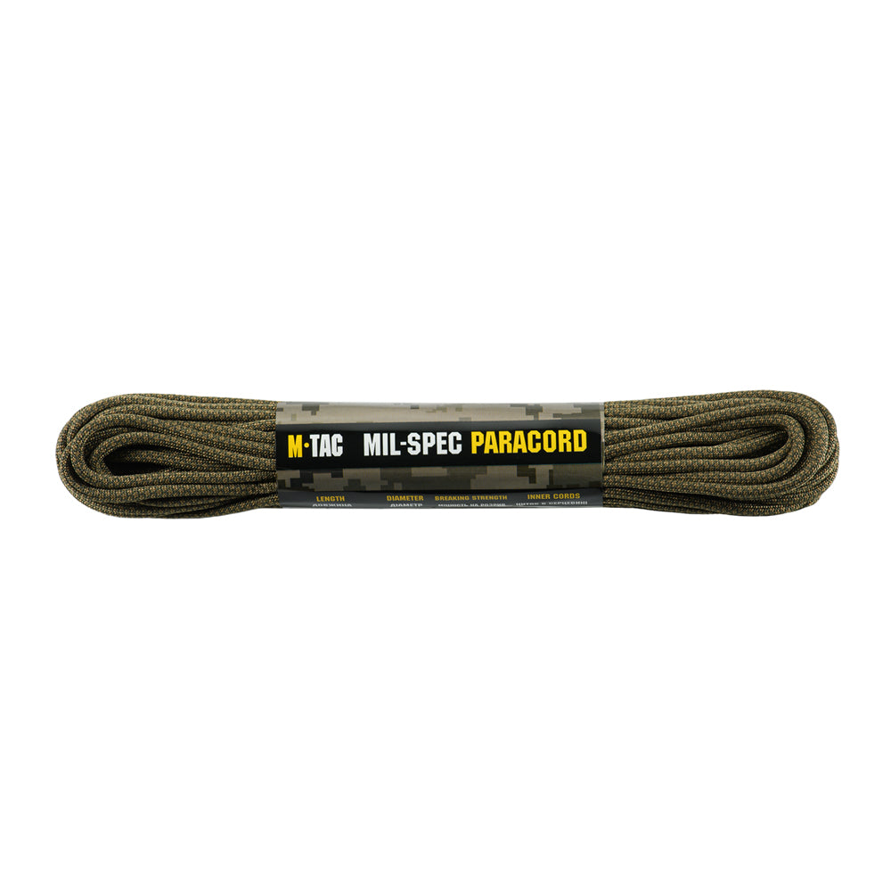 Paracord 550 MIL-SPEC M-Tac - Coyote/Ranger Green Diamond