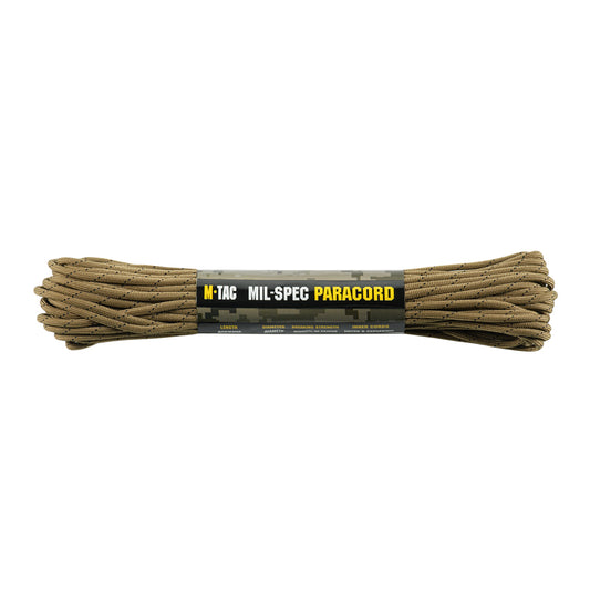 Paracord 550 Mil-Spec M-Tac - Coyote USMC, 15m Rezistență 270kg