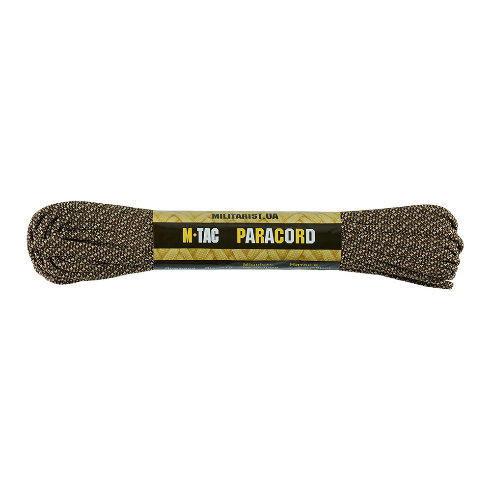 Paracord 550 Tip III M-Tac Leopard Diamond – 15 m, Rezistență 240 kg - poza 1