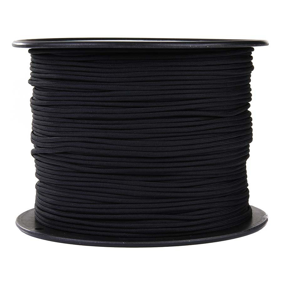Paracord 7 Șuvițe pe Rolă 300m Negru Fosco - Adaptabilitate Maximă în Teren