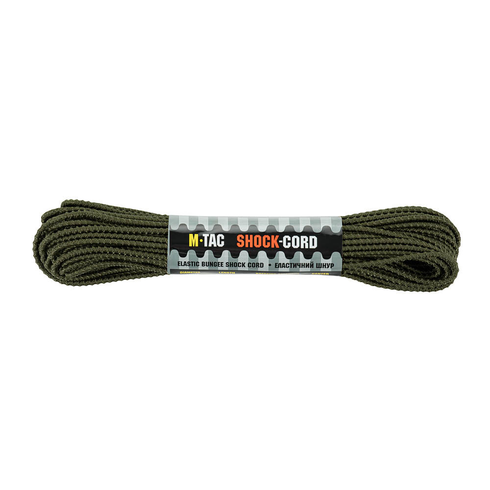 Paracord Elastic Shock-Cord 3mm Dragon Skin M-Tac - Verde OD