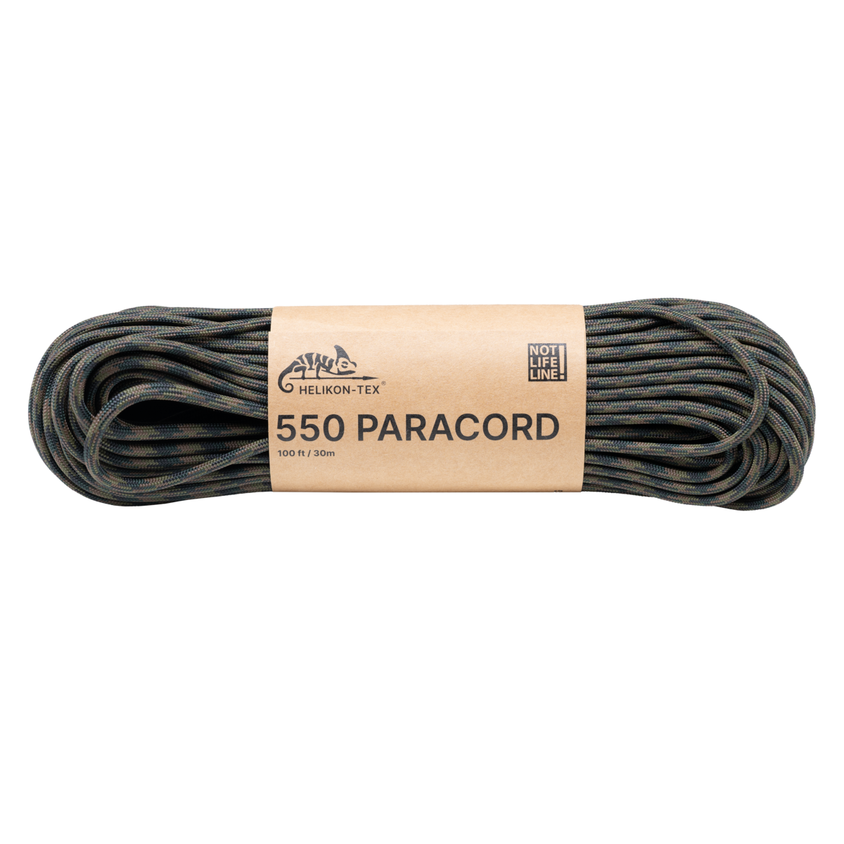 Paracord Helikon-Tex 550 Woodland US, 7-Core